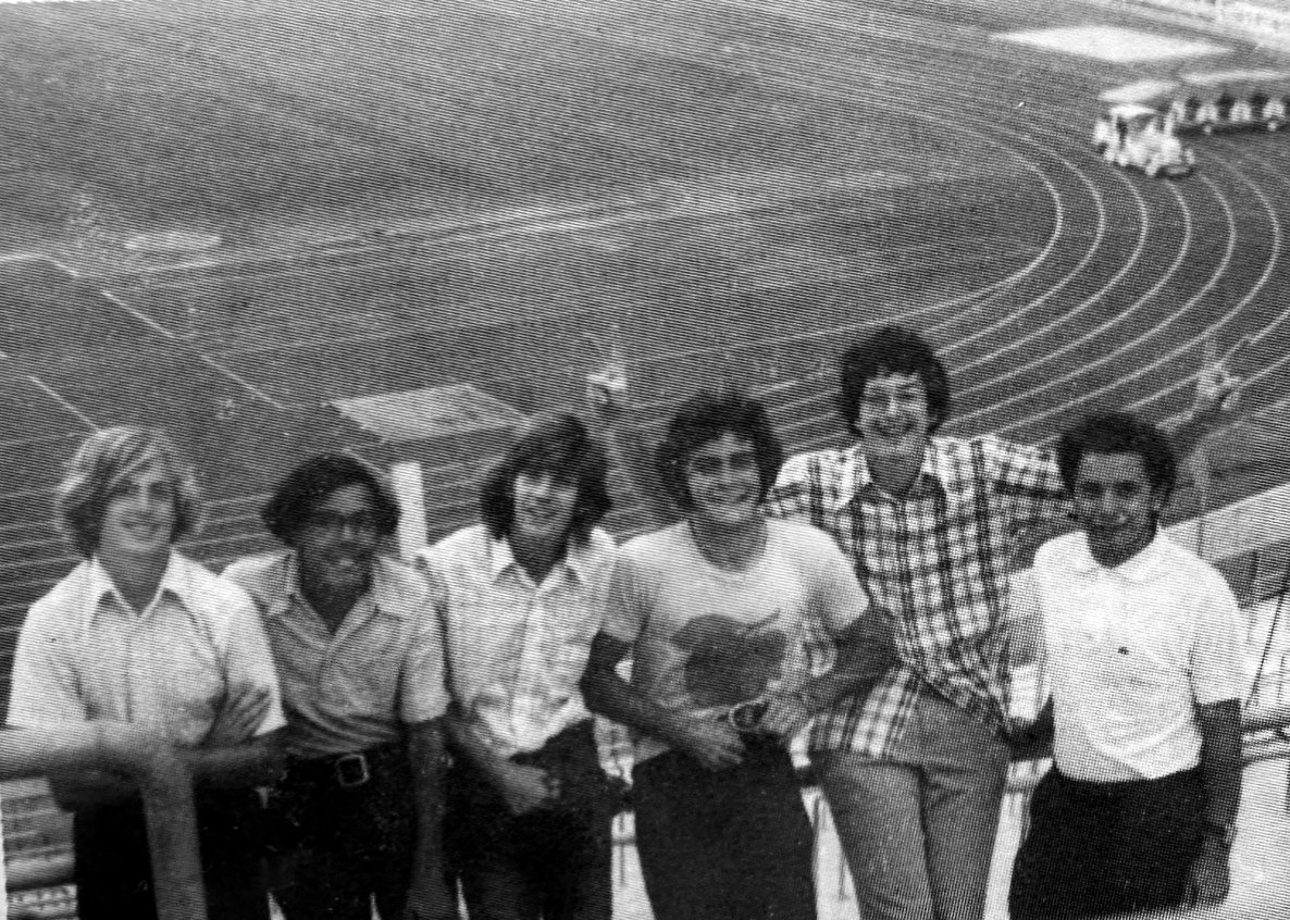 The first Tennis: Europe team at the Olympic Stadium in Munich, 1973