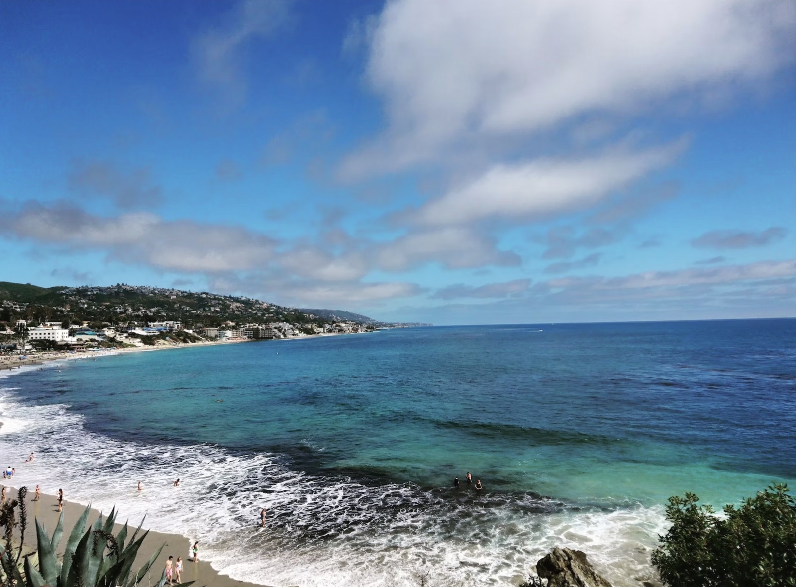 The Spanish coast